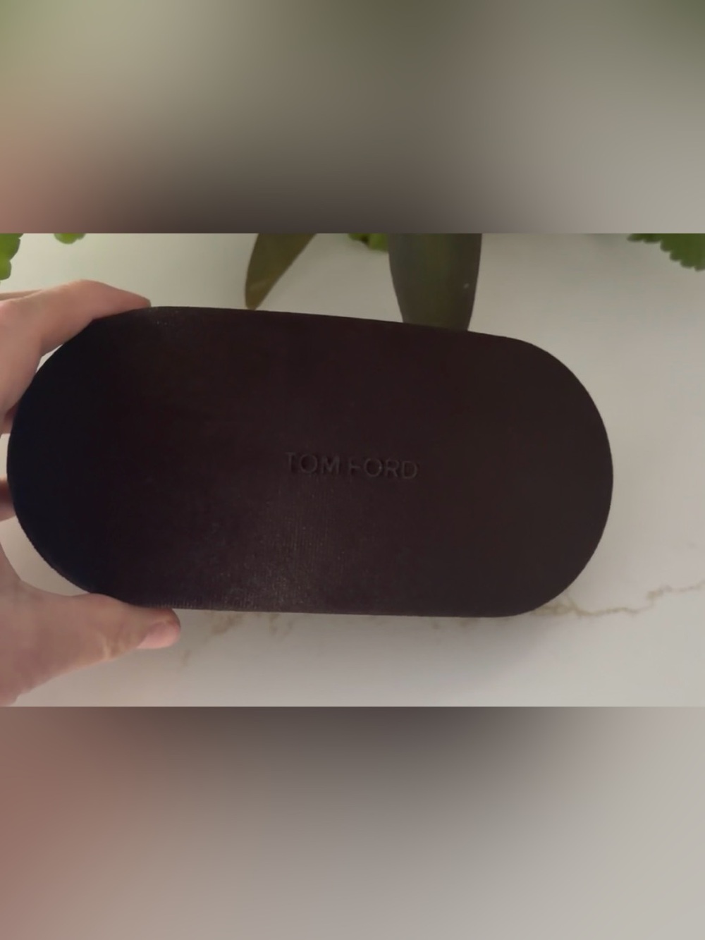 Tom Ford Eyewear Case - black velvet